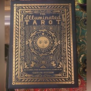Like New! The Illuminated Tarot Card Deck by Caitlin Keegan